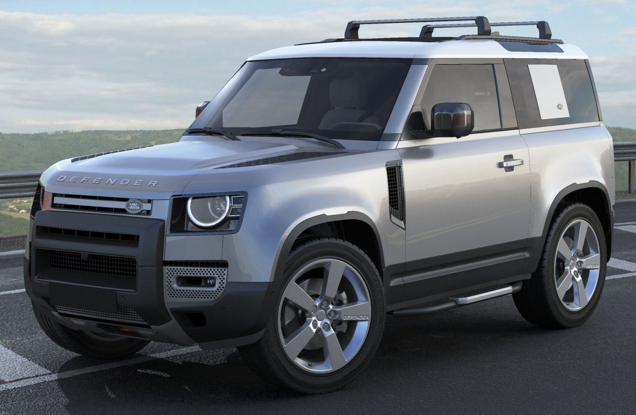 Land Rover Defender 90 2020 3D model_16