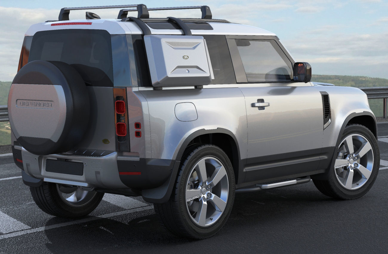 Land Rover Defender 90 2020 3D model_17