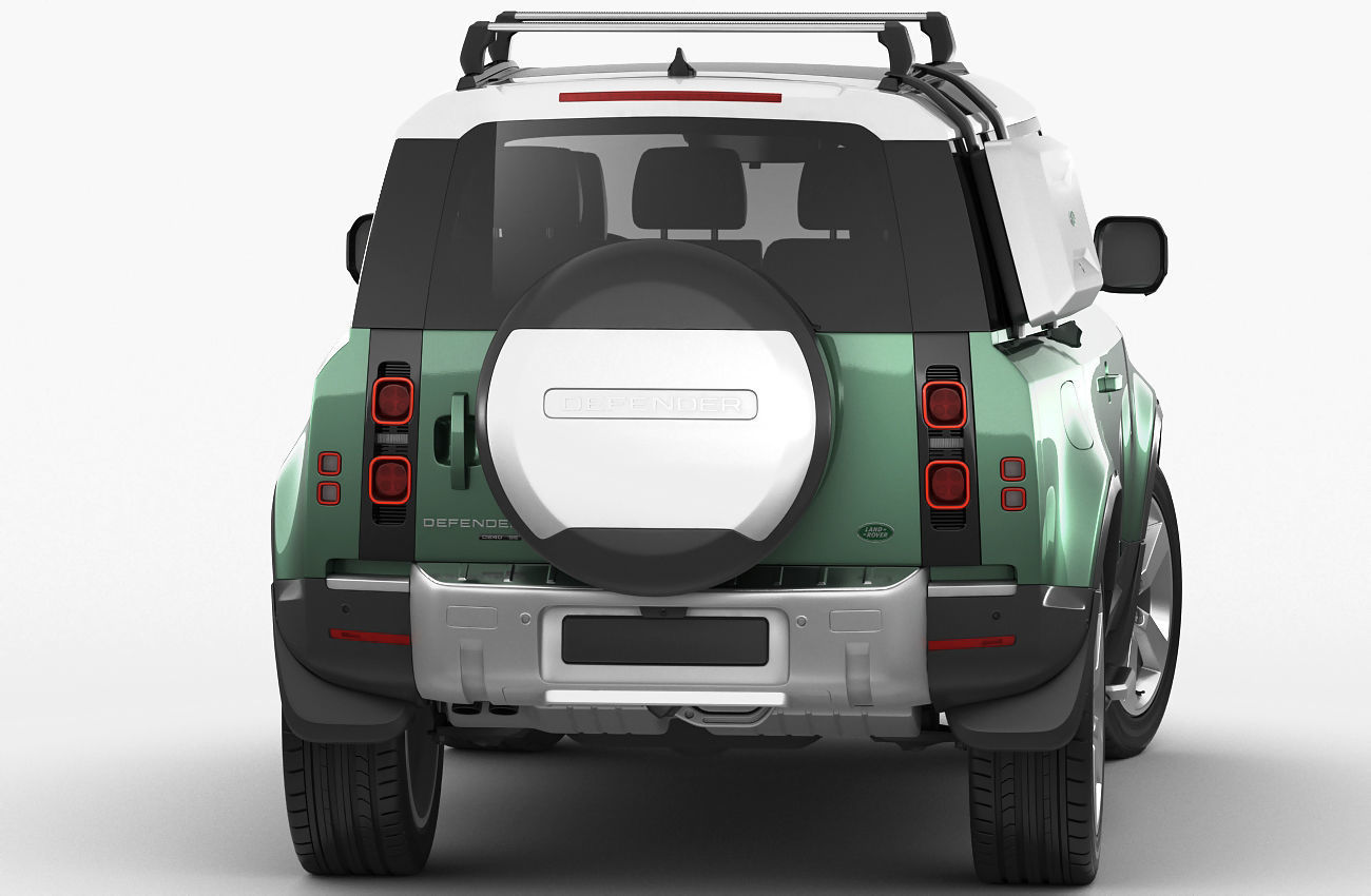 Land Rover Defender 90 2020 3D model_11