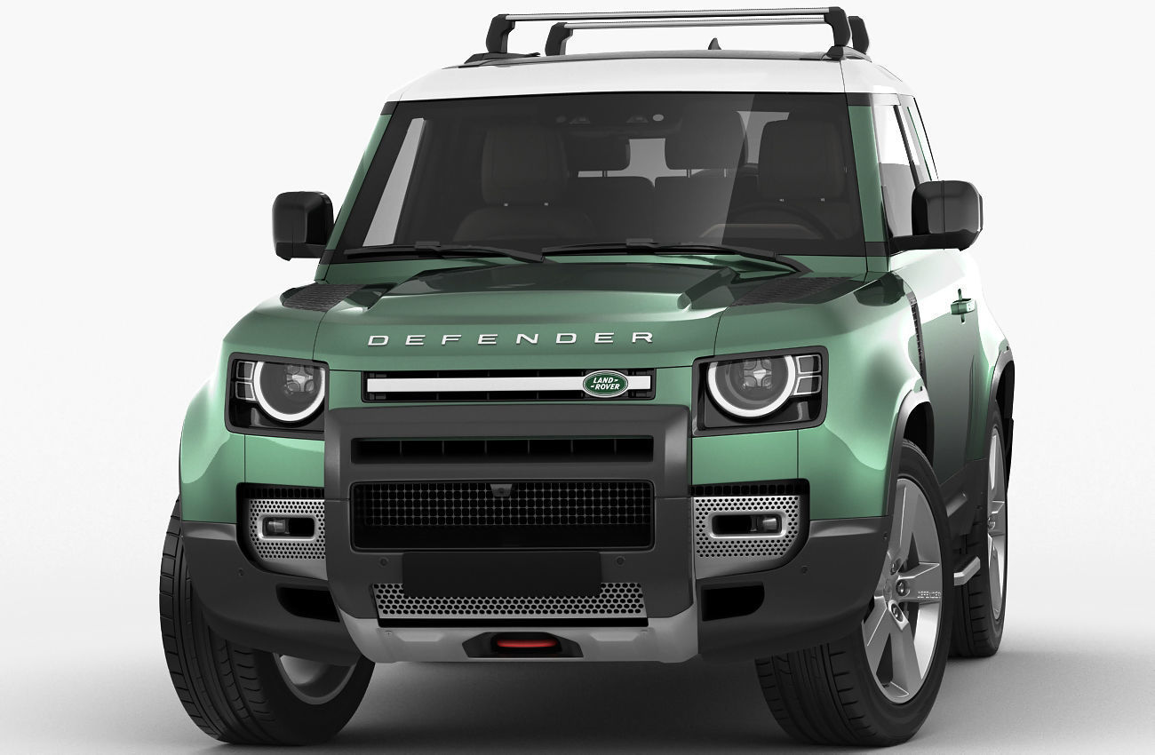 Land Rover Defender 90 2020 3D model_10
