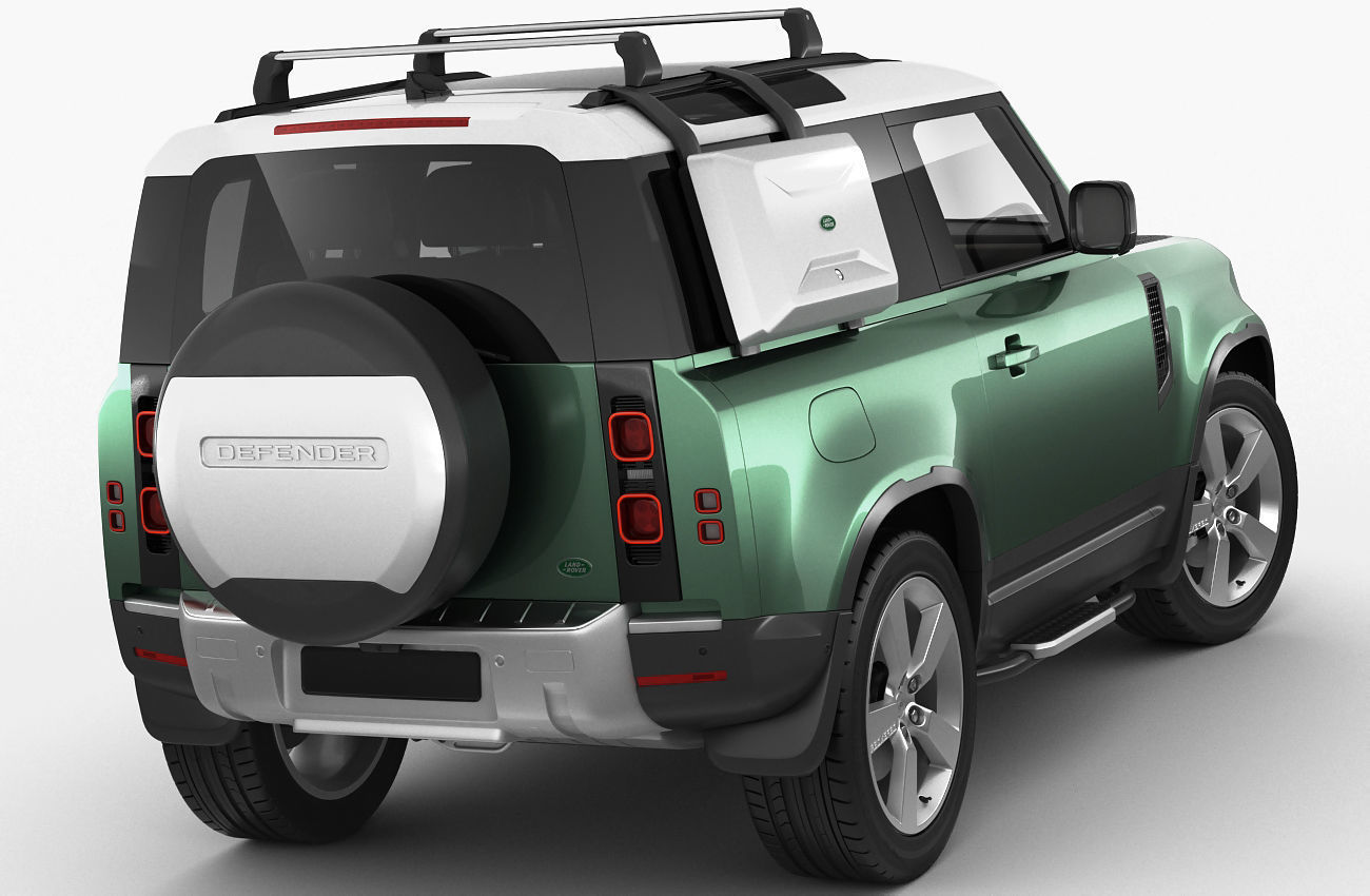 Land Rover Defender 90 2020 3D model_1