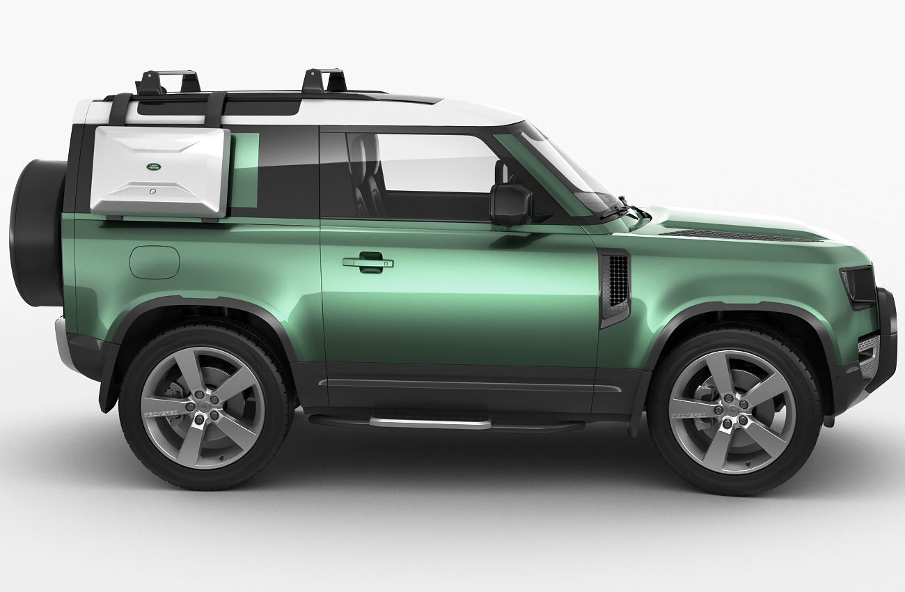 Land Rover Defender 90 2020 3D model_2