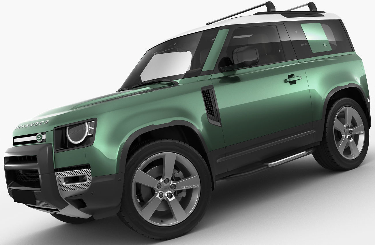 Land Rover Defender 90 2020 3D model_7