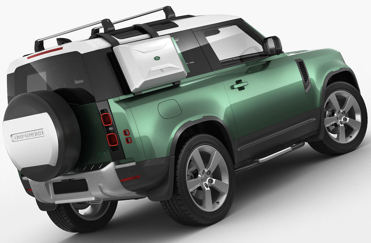 Land Rover Defender 90 2020 3D model_8
