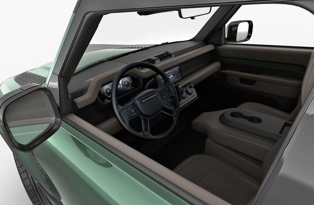 Land Rover Defender 90 2020 3D model_12