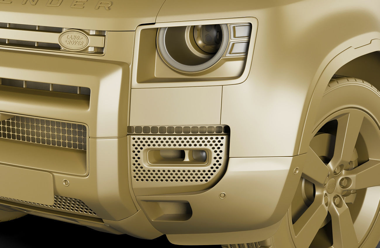 Land Rover Defender 90 2020 3D model_20