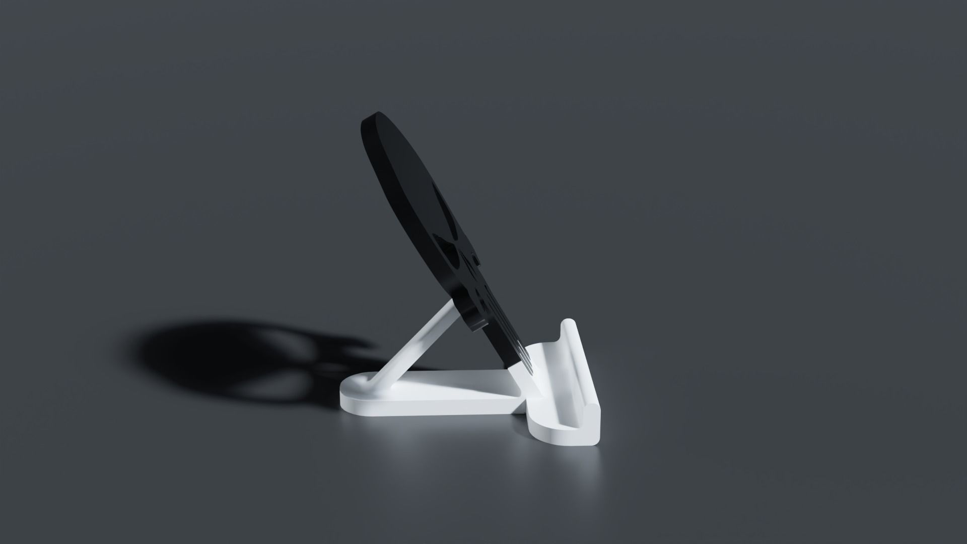Punisher Skull Smartphone Stand 3D print model_4
