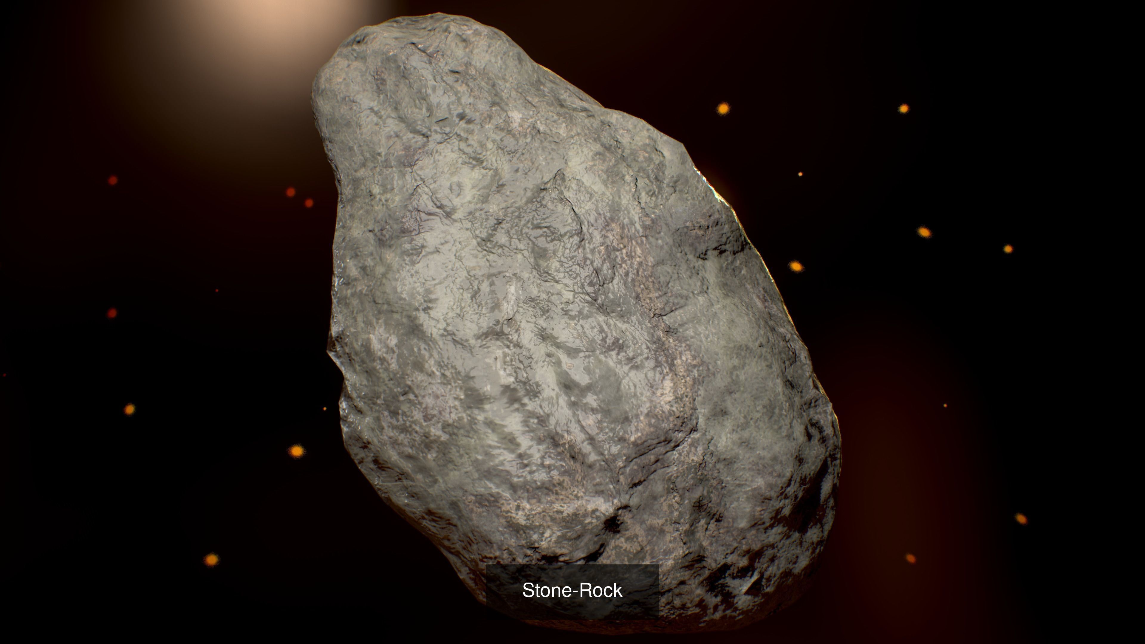 Rocks asteroid - asteroid 3D Model Collection_1