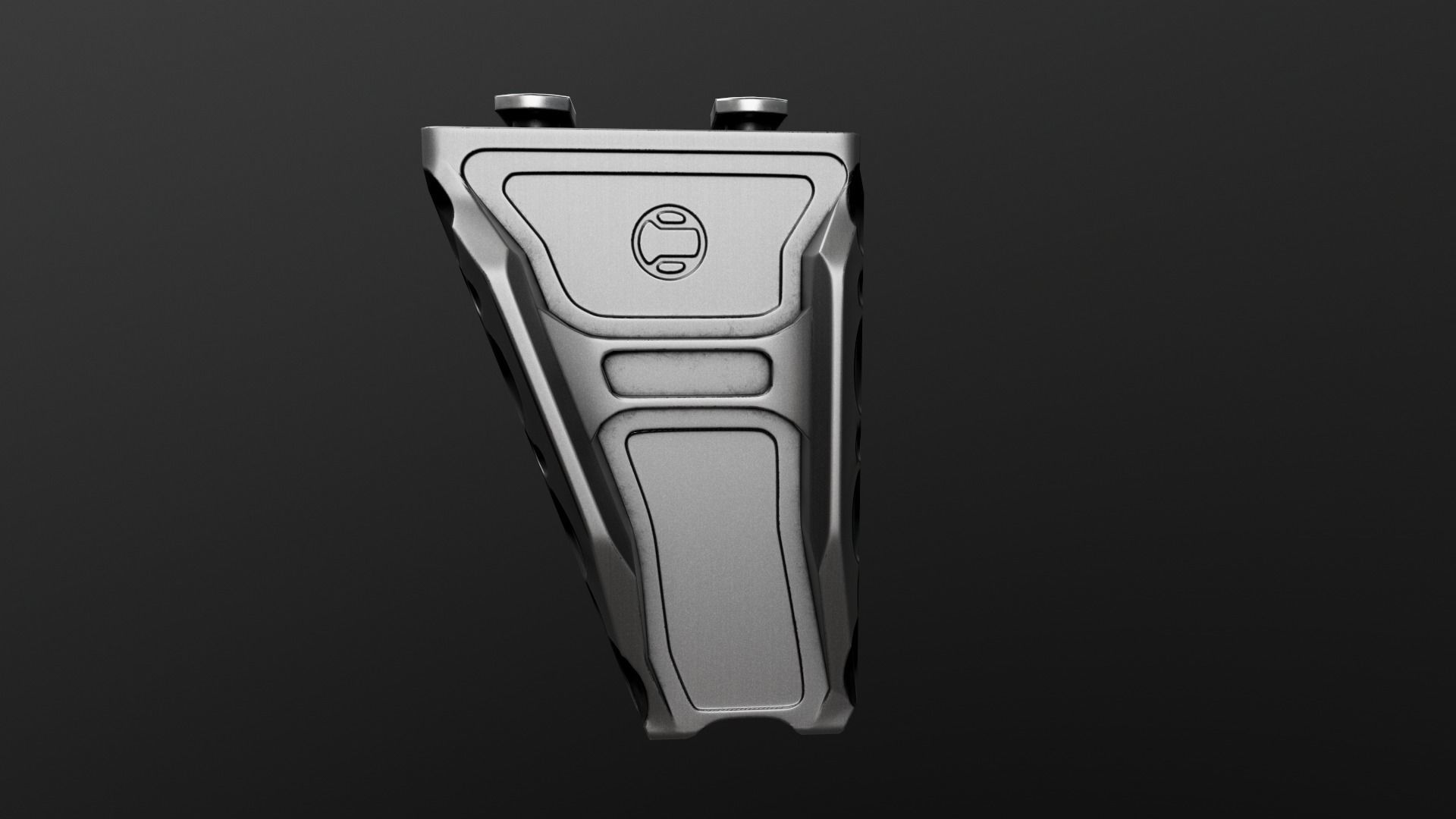 Railscales Anchor MLOK Vertical Grip Low-poly 3D model_18