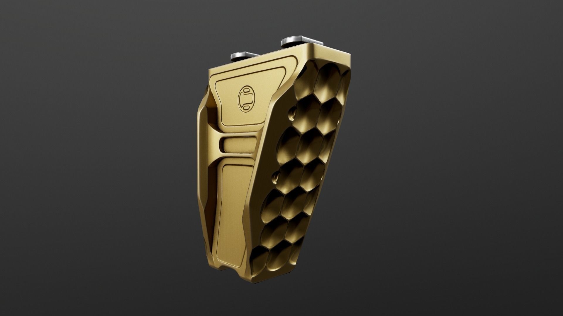 Railscales Anchor MLOK Vertical Grip Low-poly 3D model_8