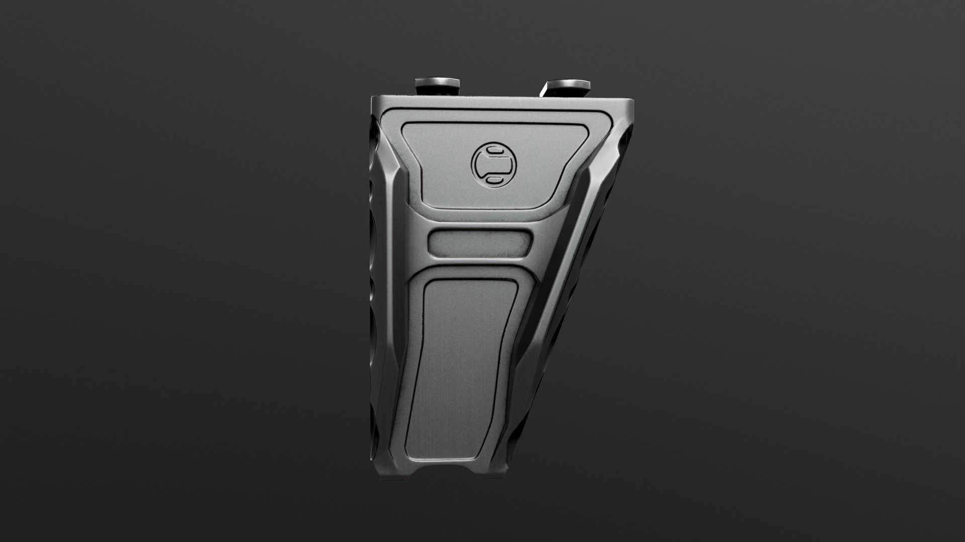 Railscales Anchor MLOK Vertical Grip Low-poly 3D model_6