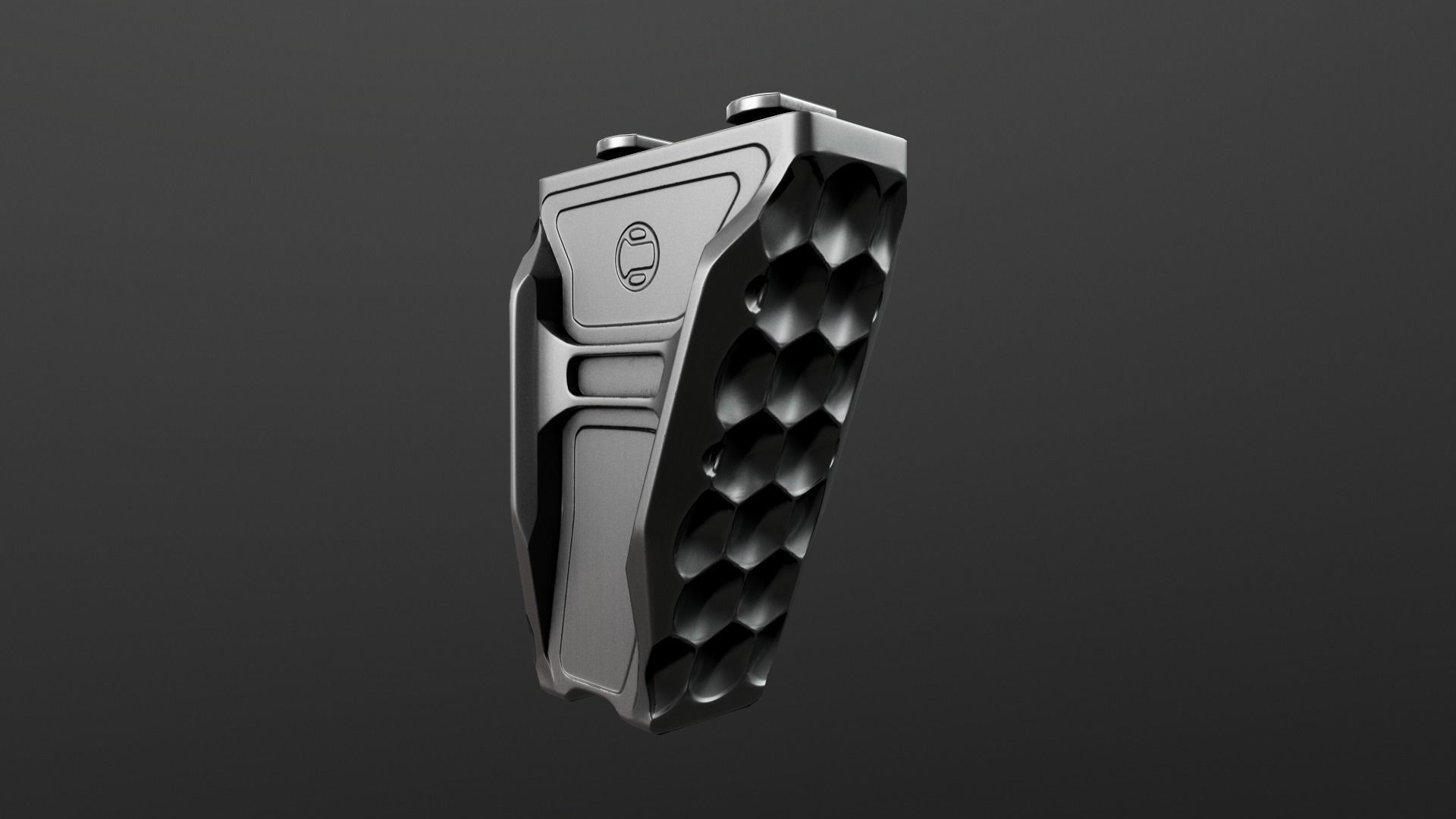 Railscales Anchor MLOK Vertical Grip Low-poly 3D model_9