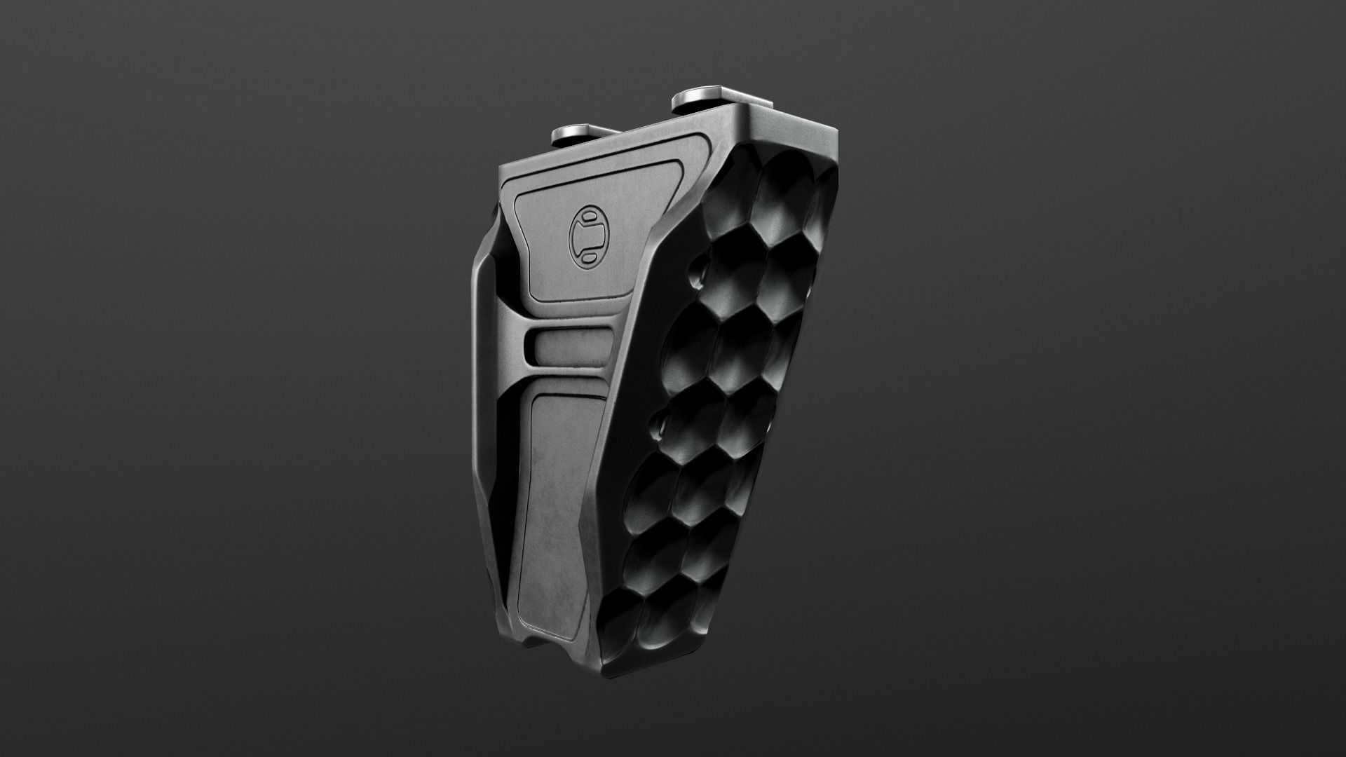 Railscales Anchor MLOK Vertical Grip Low-poly 3D model_7