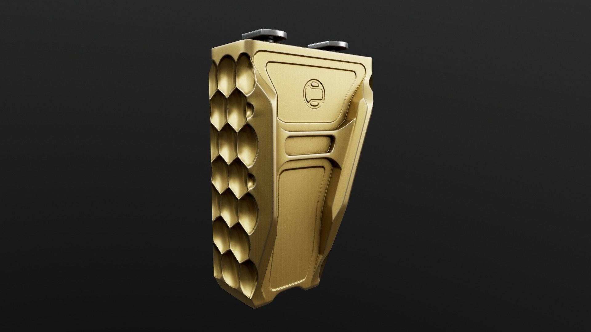 Railscales Anchor MLOK Vertical Grip Low-poly 3D model_26