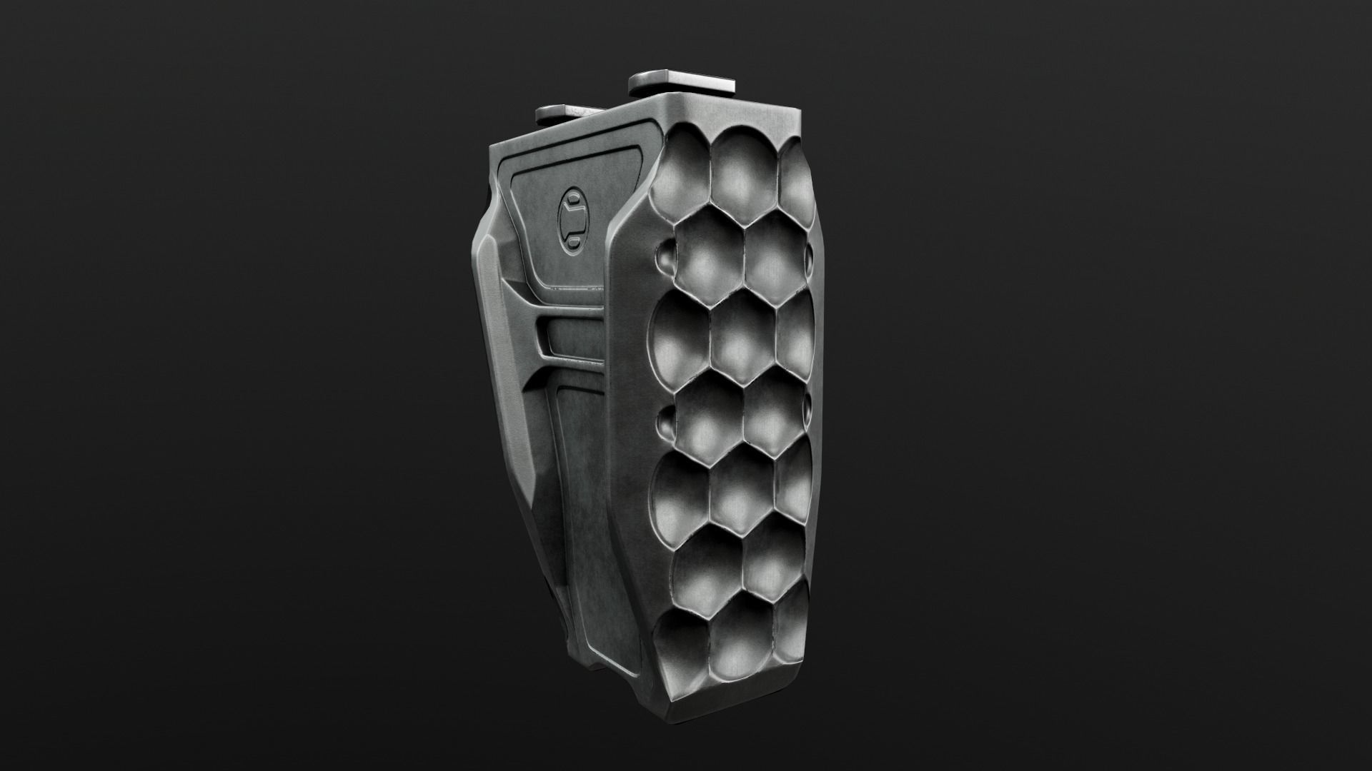Railscales Anchor MLOK Vertical Grip Low-poly 3D model_19