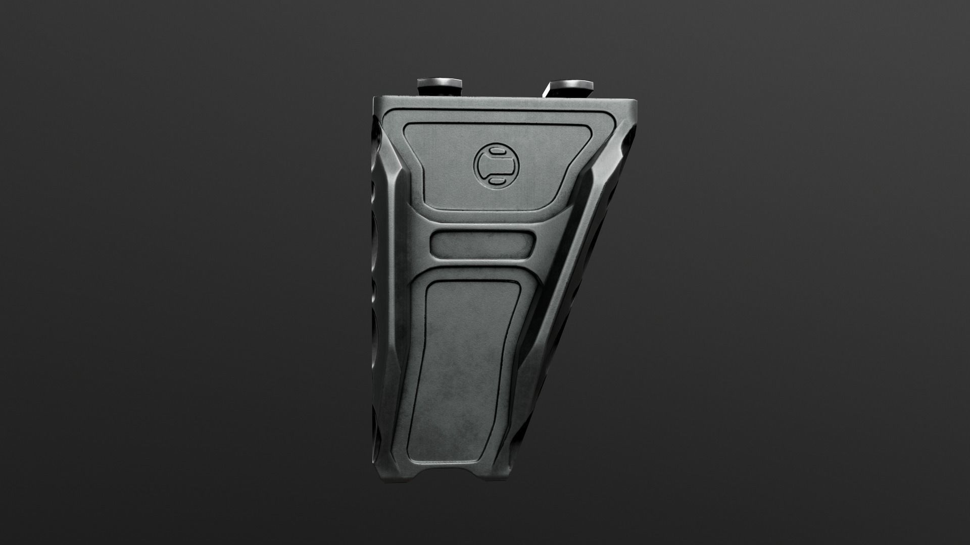Railscales Anchor MLOK Vertical Grip Low-poly 3D model_4
