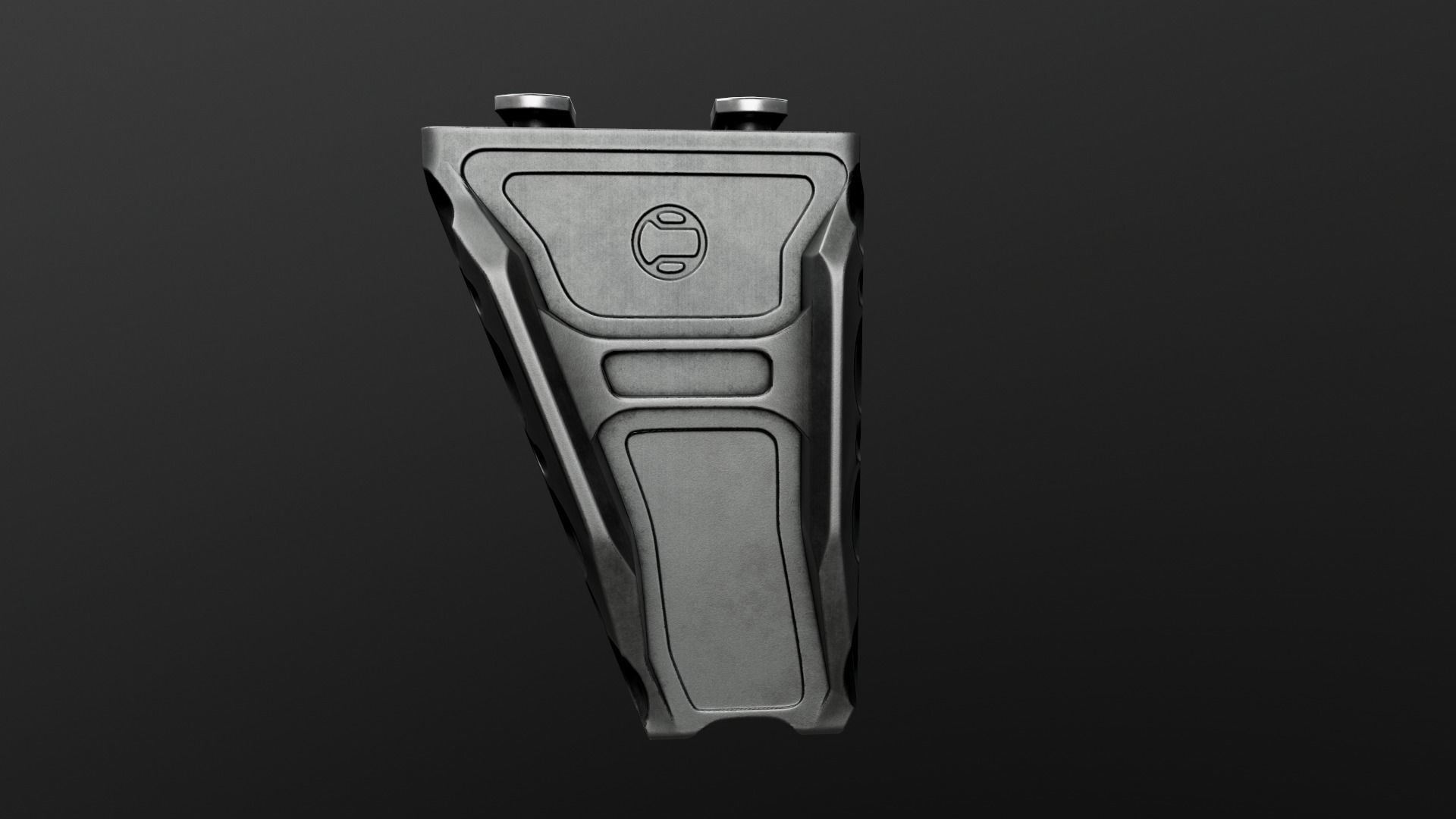 Railscales Anchor MLOK Vertical Grip Low-poly 3D model_16