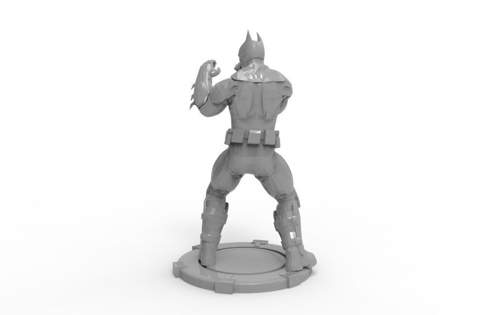 Batman - Illegal Elbow Punch 3D print model_4