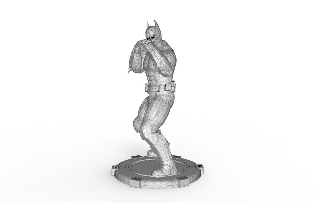 Batman - Illegal Elbow Punch 3D print model_10
