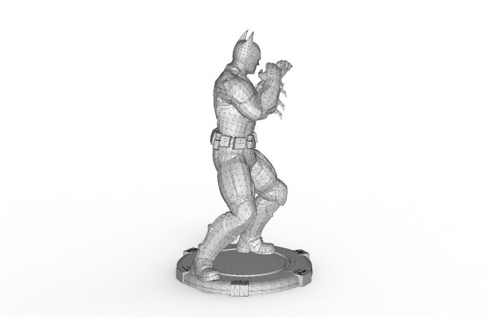 Batman - Illegal Elbow Punch 3D print model_17