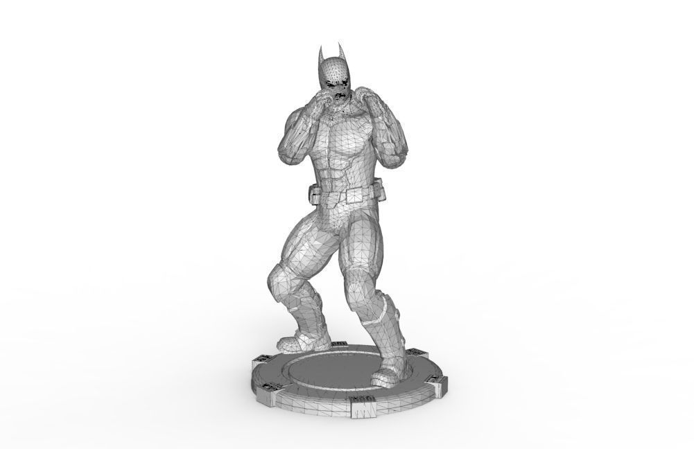 Batman - Illegal Elbow Punch 3D print model_11