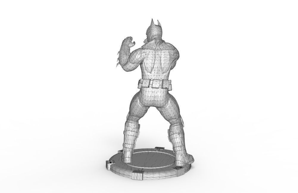 Batman - Illegal Elbow Punch 3D print model_14