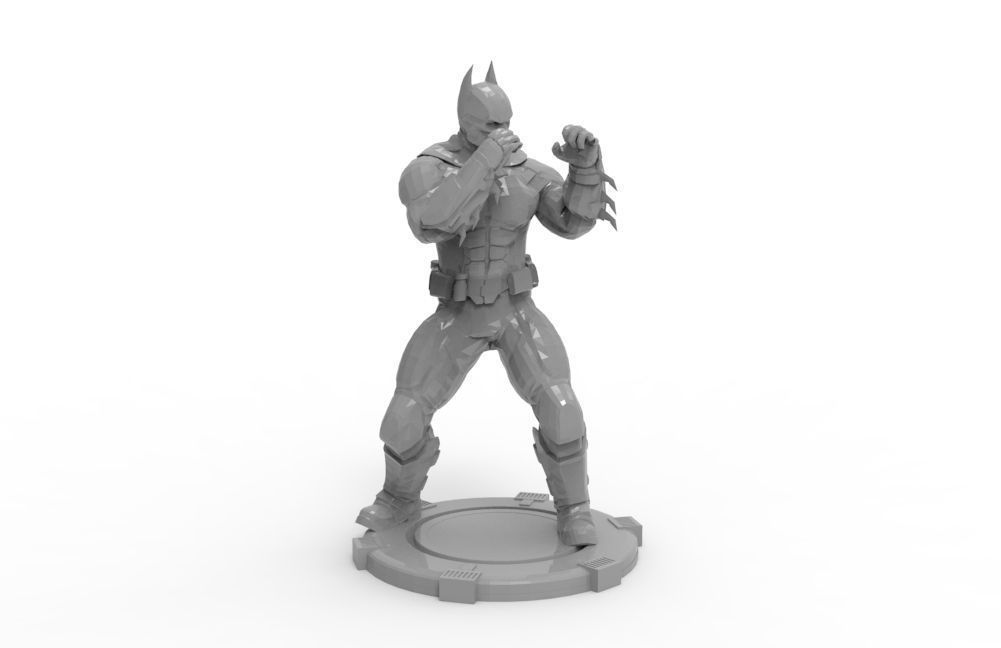 Batman - Illegal Elbow Punch 3D print model_9