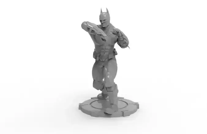 Batman - Illegal Elbow Punch 3D print model