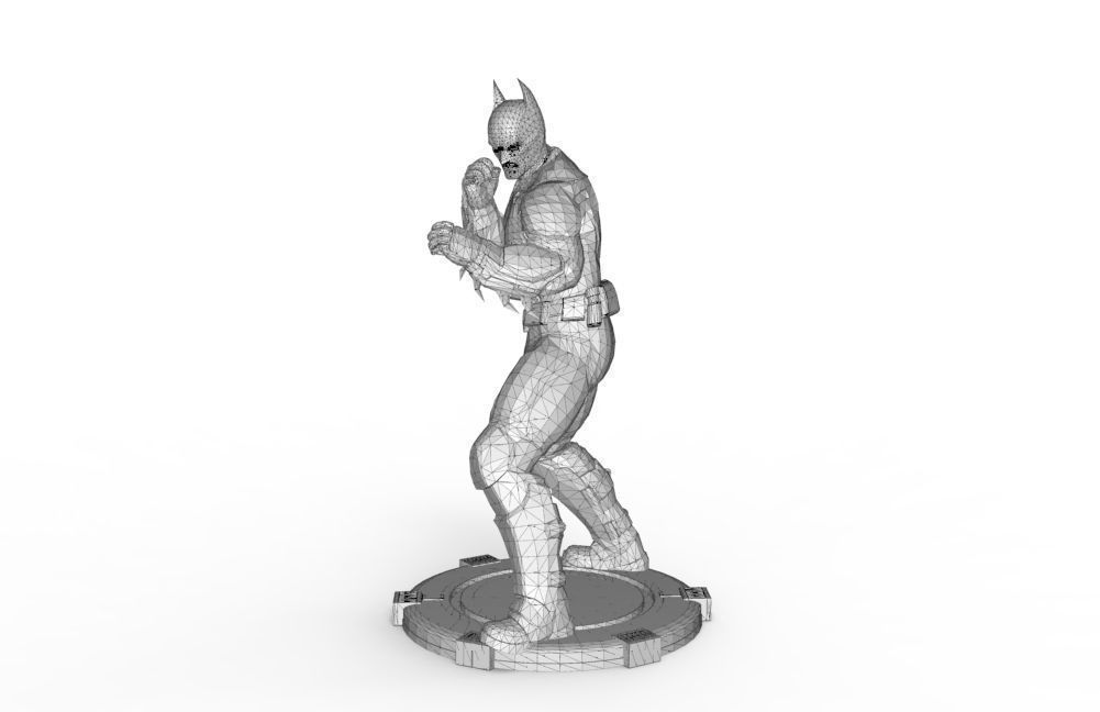 Batman - Knee Jabs To Uppercut 3D print model_10