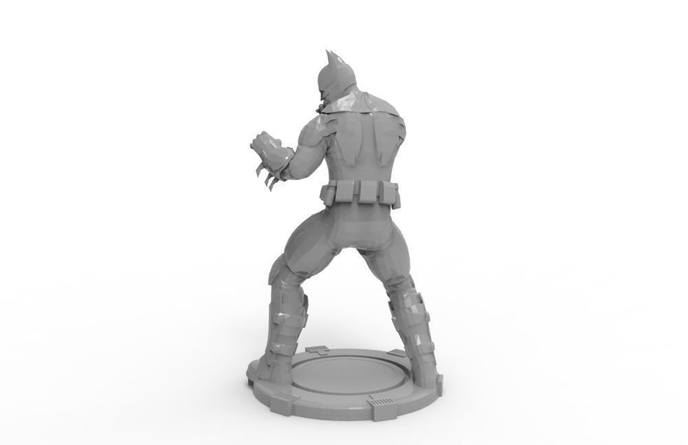 Batman - Knee Jabs To Uppercut 3D print model_3