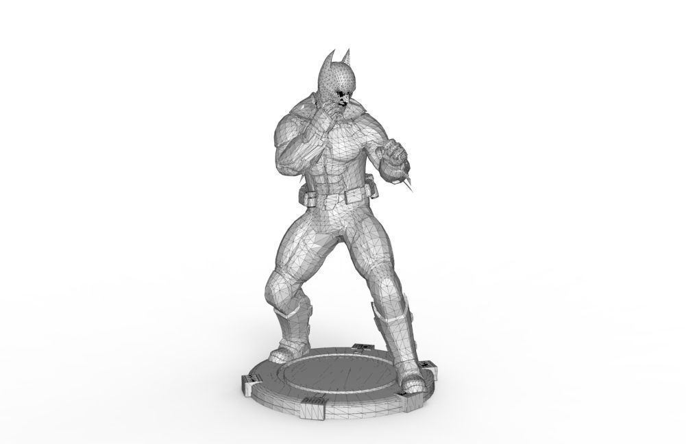 Batman - Knee Jabs To Uppercut 3D print model_19