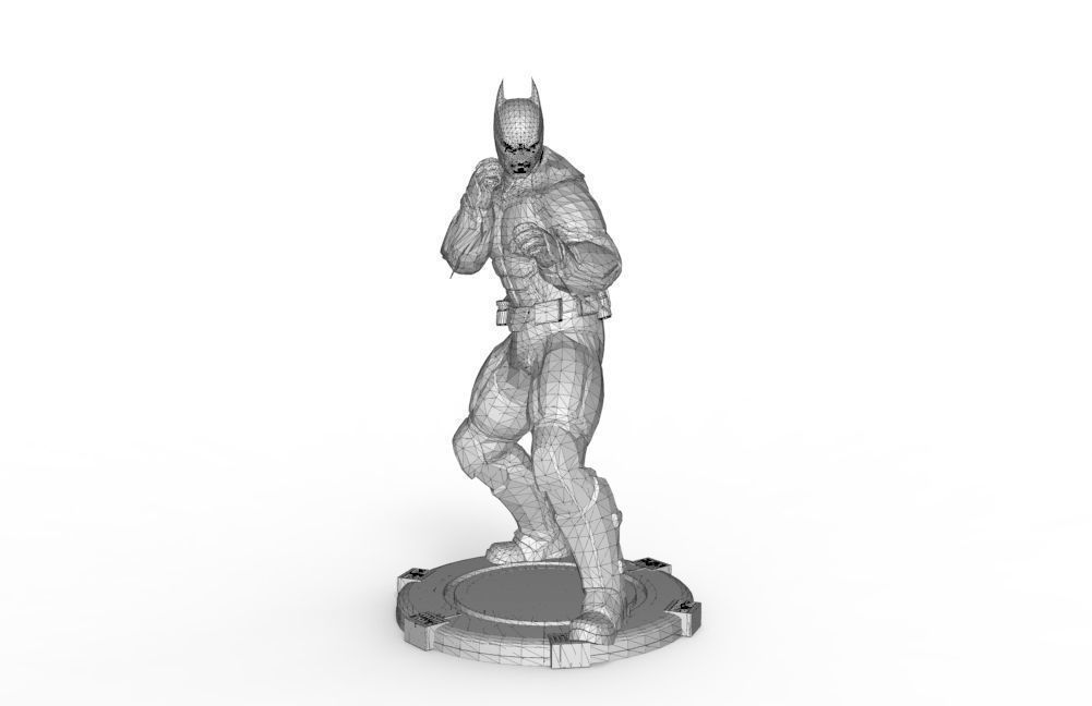 Batman - Knee Jabs To Uppercut 3D print model_11