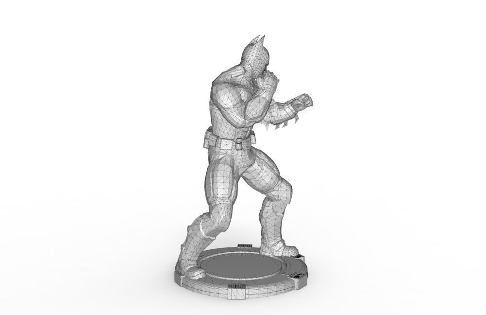 Batman - Knee Jabs To Uppercut 3D print model_17