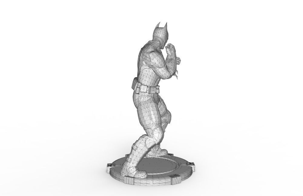 Batman - Knee Jabs To Uppercut 3D print model_16