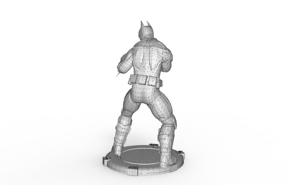 Batman - Knee Jabs To Uppercut 3D print model_14