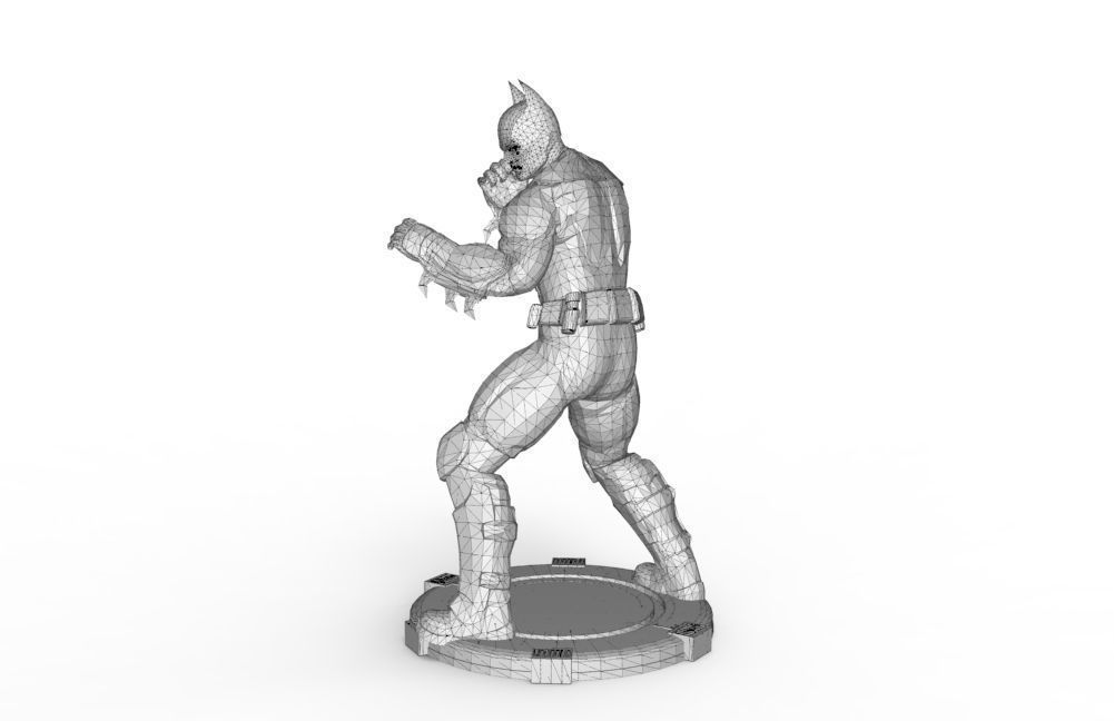 Batman - Knee Jabs To Uppercut 3D print model_12