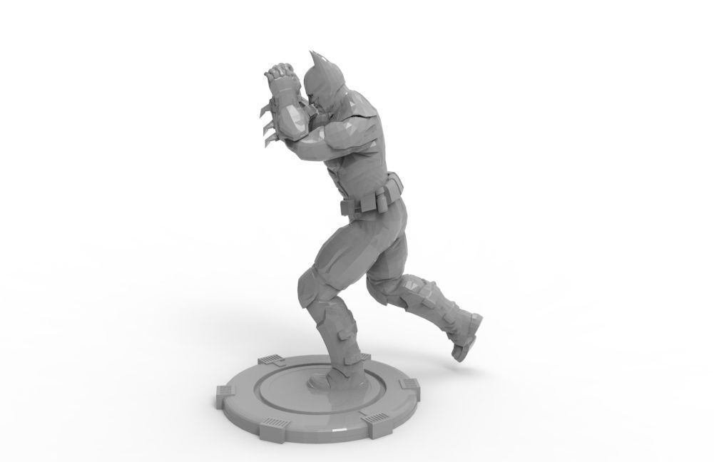Batman - Knee Jabs To Uppercut 3D print model_3