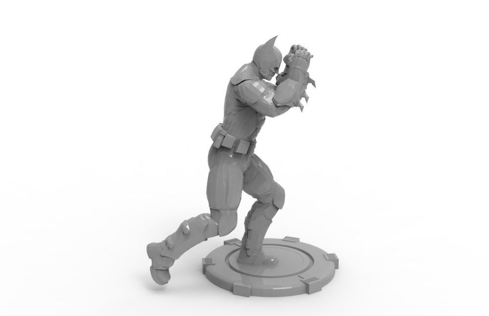 Batman - Knee Jabs To Uppercut 3D print model_8
