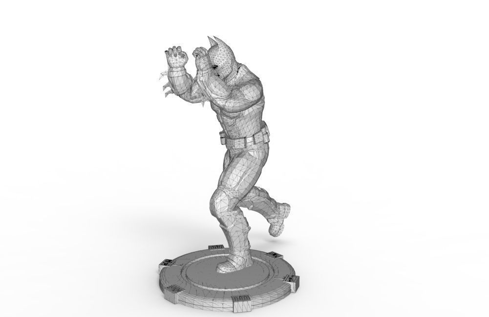 Batman - Knee Jabs To Uppercut 3D print model_12