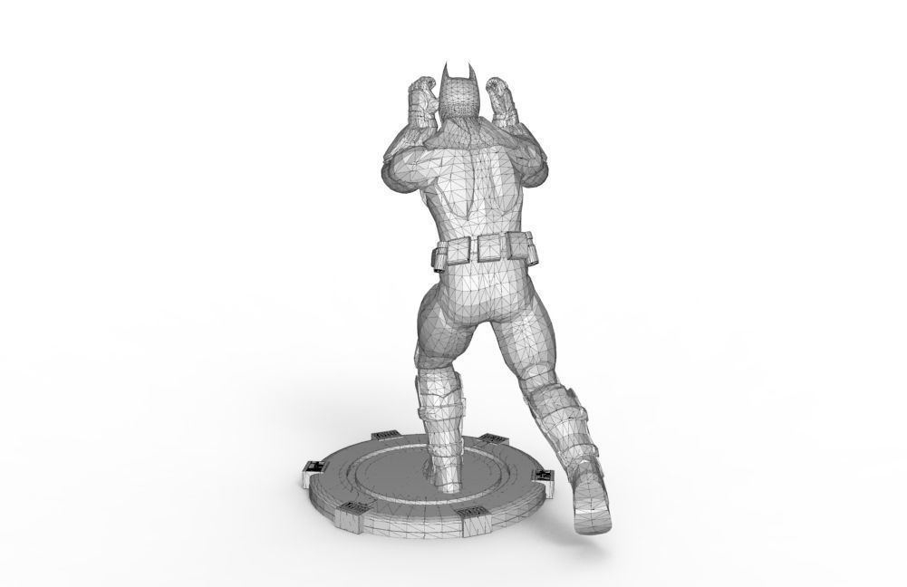 Batman - Knee Jabs To Uppercut 3D print model_15