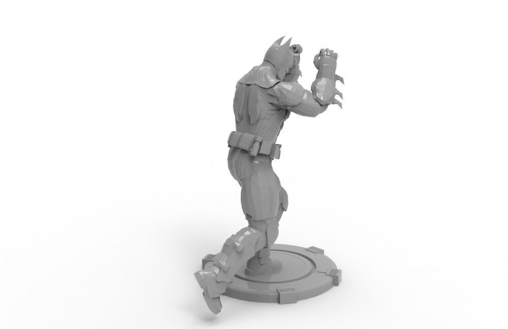 Batman - Knee Jabs To Uppercut 3D print model_7