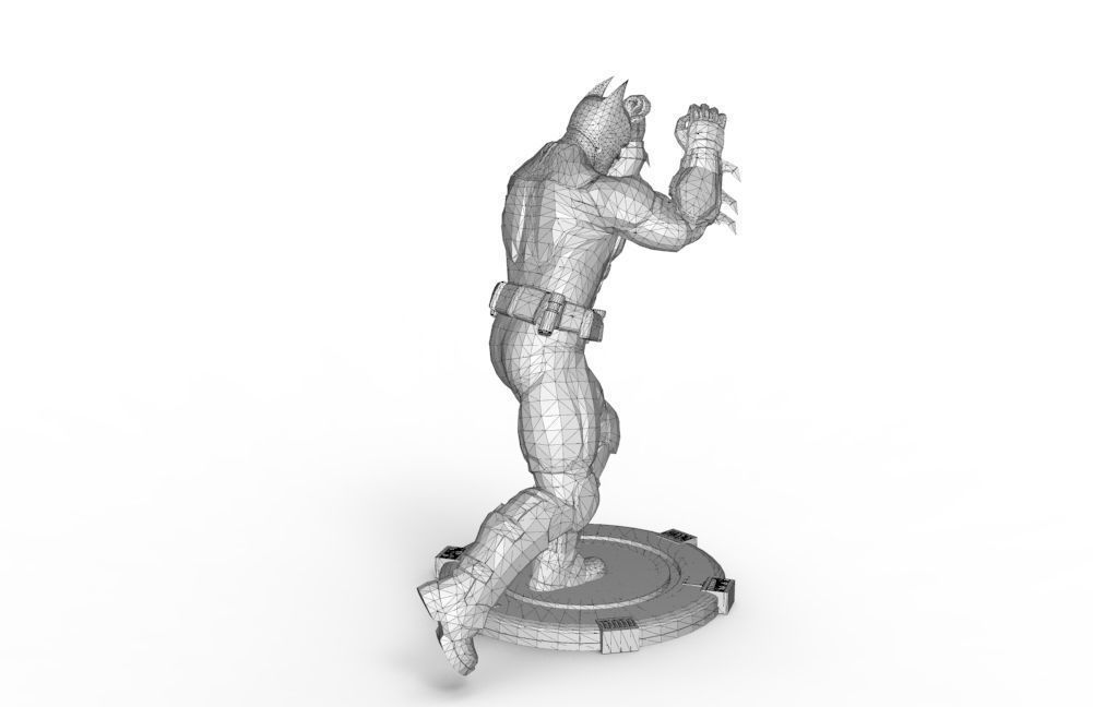 Batman - Knee Jabs To Uppercut 3D print model_17
