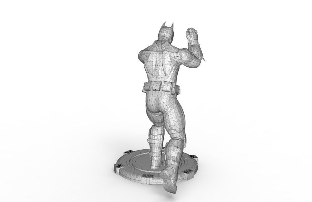 Batman - Knee Jabs To Uppercut 3D print model_16