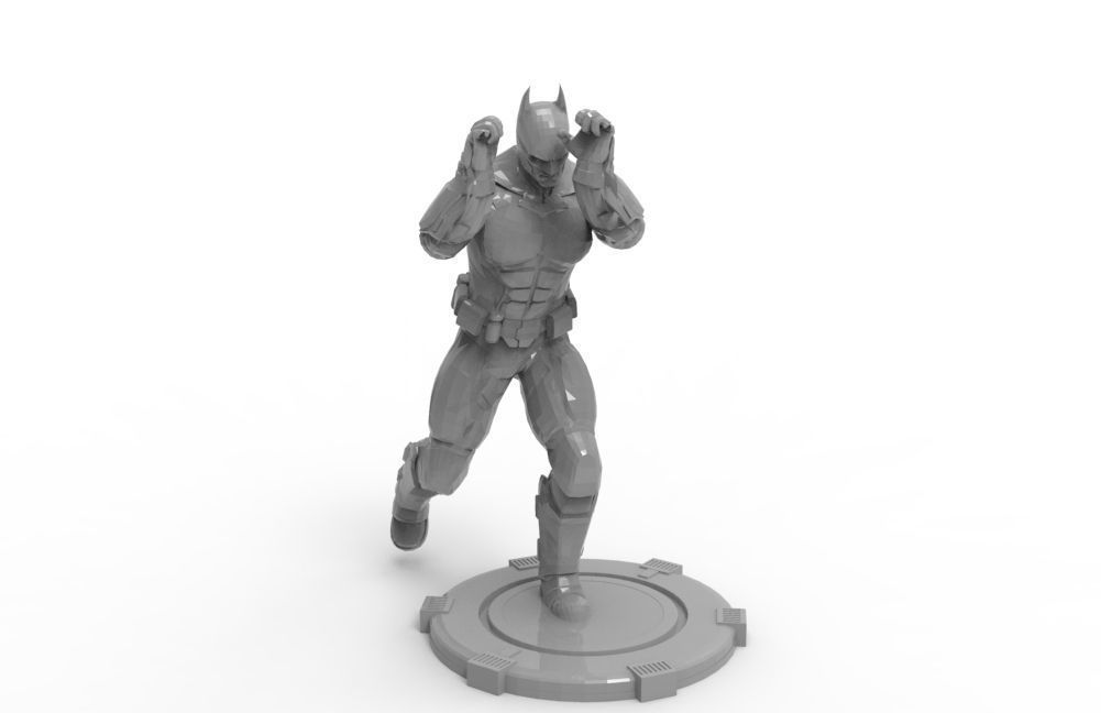 Batman - Knee Jabs To Uppercut 3D print model_1