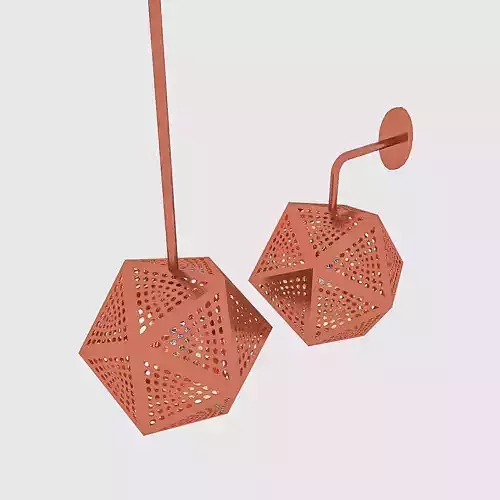 Bronze Loft Lamp Set