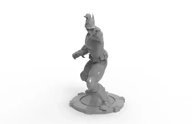 Batman - Knee Jabs To Uppercut 3D print model