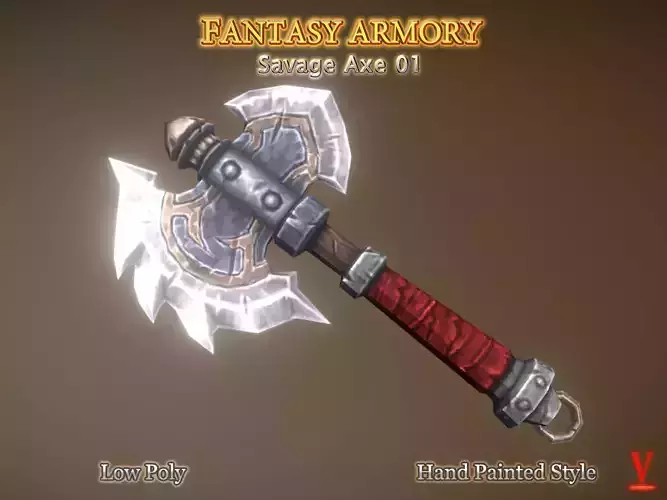 Fantasy Armory - Savage Axe 01