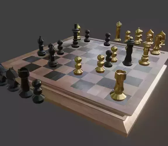 Chess Board and pieces 
