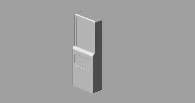 Vintage Cigarette Machine 1 3D model