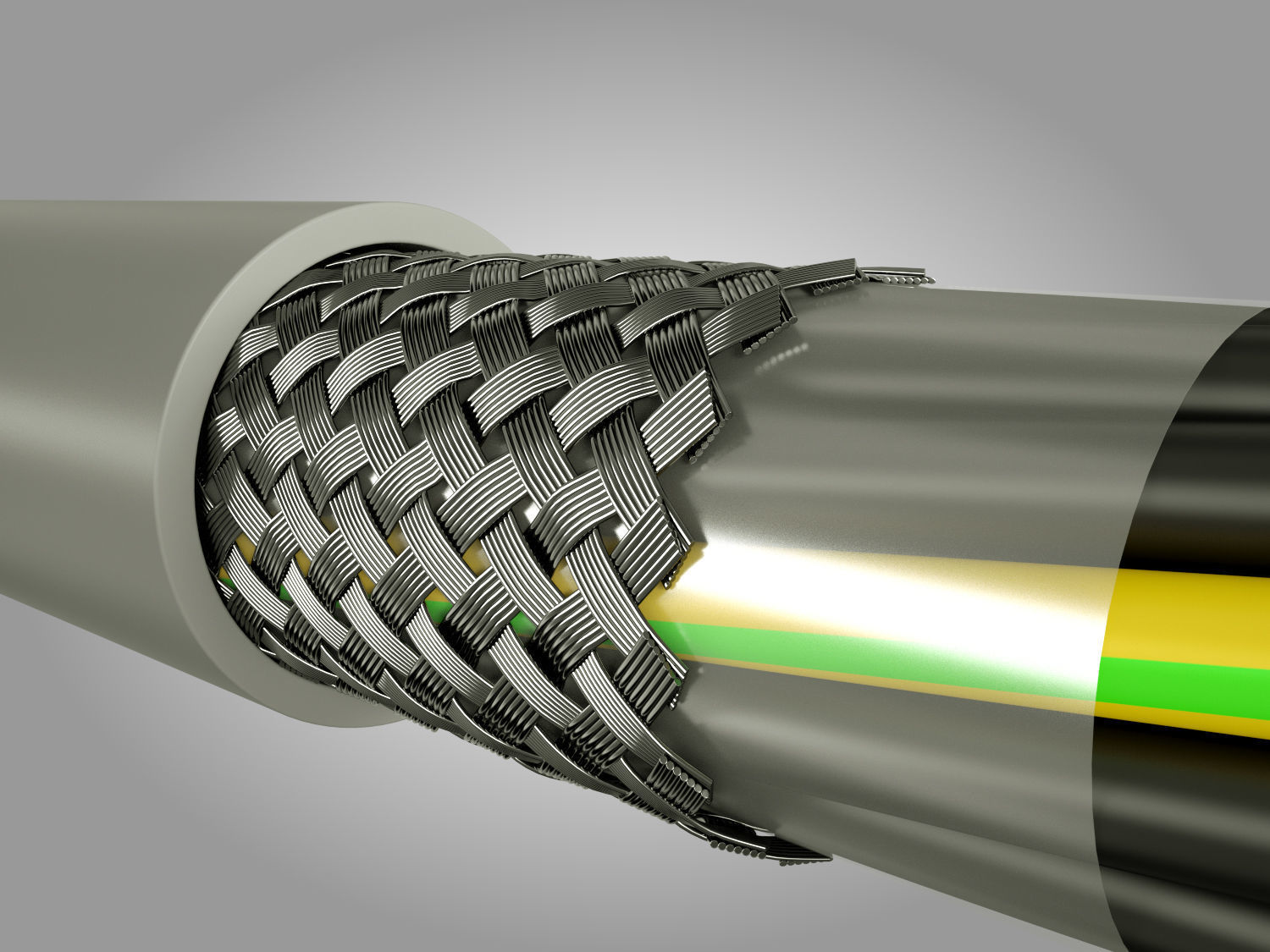 Control Cable yslcy jz 3D model_3